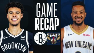 brooklyn nets vs new orleans pelicans match player stats​