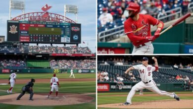 st. louis cardinals vs washington nationals match player stats​