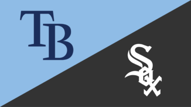 white sox vs tampa bay rays match player stats​