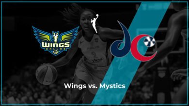 washington mystics vs dallas wings match player stats​