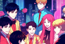 Korean Webtoon Roses and Champagne