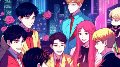 Korean Webtoon Roses and Champagne